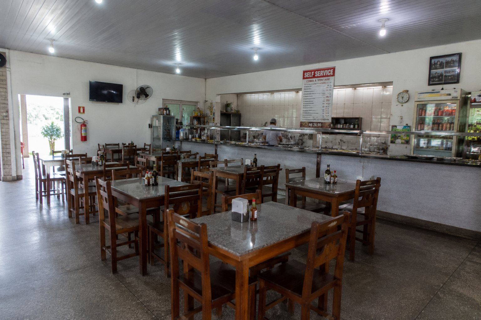 Salão do restaurante